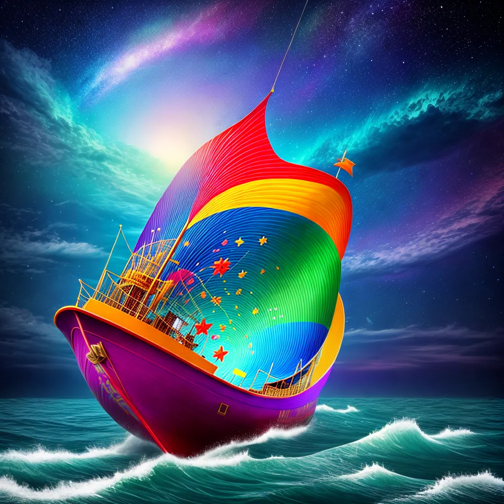 Fotos viagem barco oceano sonhos coloridos