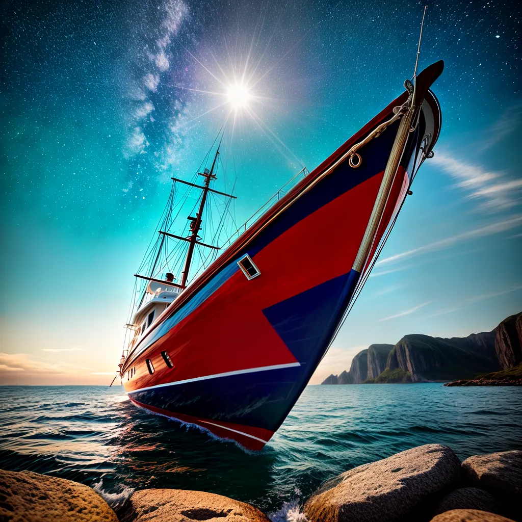 Fotos viagem sonhos barco ceu estrelado