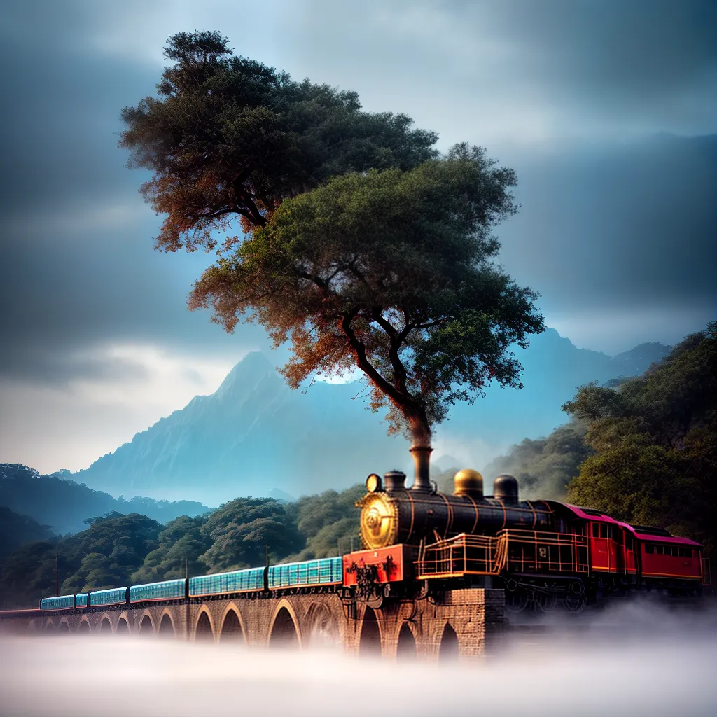 Significado de Sonhar com Trem: Descubra os Segredos dos Sonhos Ferroviários 6 Fotos viagem trem magico ilustracao misterio