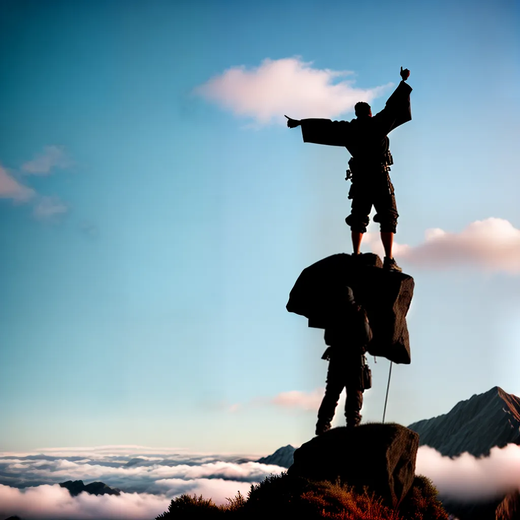 Liderança e Significados dos Sonhos: Comandando sua Vida 2 Fotos vitoria montanha silhueta sonhos