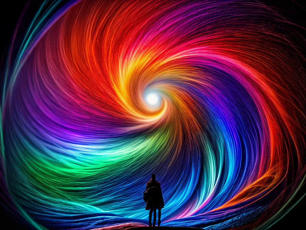 Desvendando os Mistérios dos Sonhos: O que Significa Sonhar com Redemoinho? 6 Fotos vortex cores surrealismo sonho