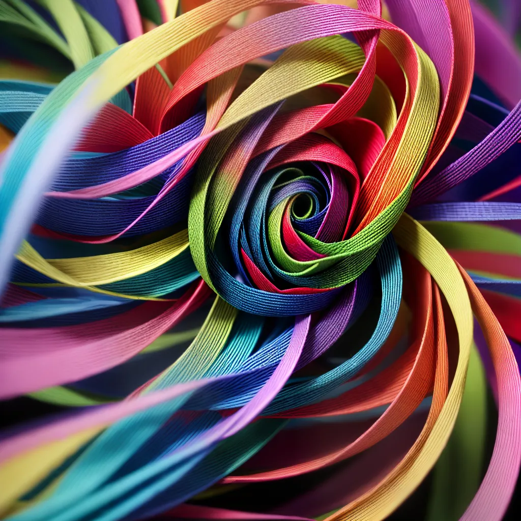 Fotos vortex sonhos fitas coloridas
