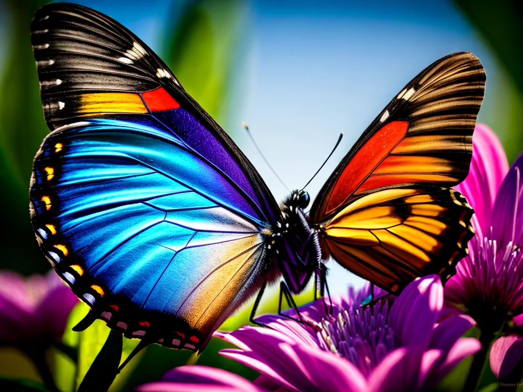 Artigo selecionado: Sonhar com Borboleta: O Significado por Trás da Mariposa Reluzente 4 Fotos borboleta campo flores coloridas