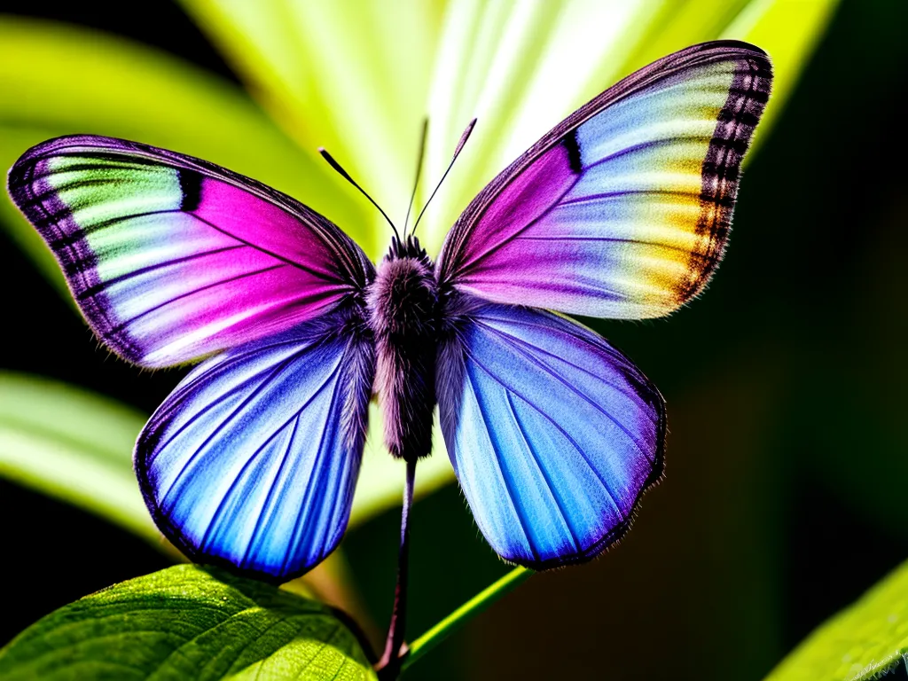 Artigo selecionado: Sonhar com Borboleta: O Significado por Trás da Mariposa Reluzente 2 Fotos borboleta colorida pousada flor