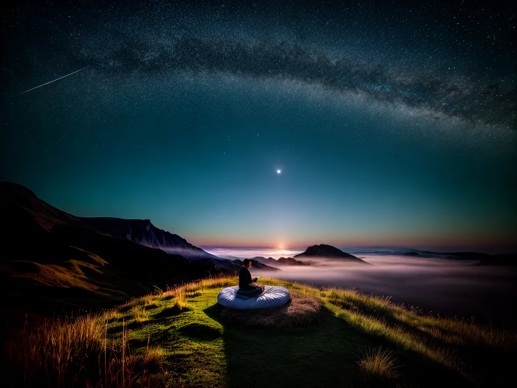 Descubra o Fascinante Mundo dos Sonhos Noturnos 4 Fotos ceu estrelado lua sonhos