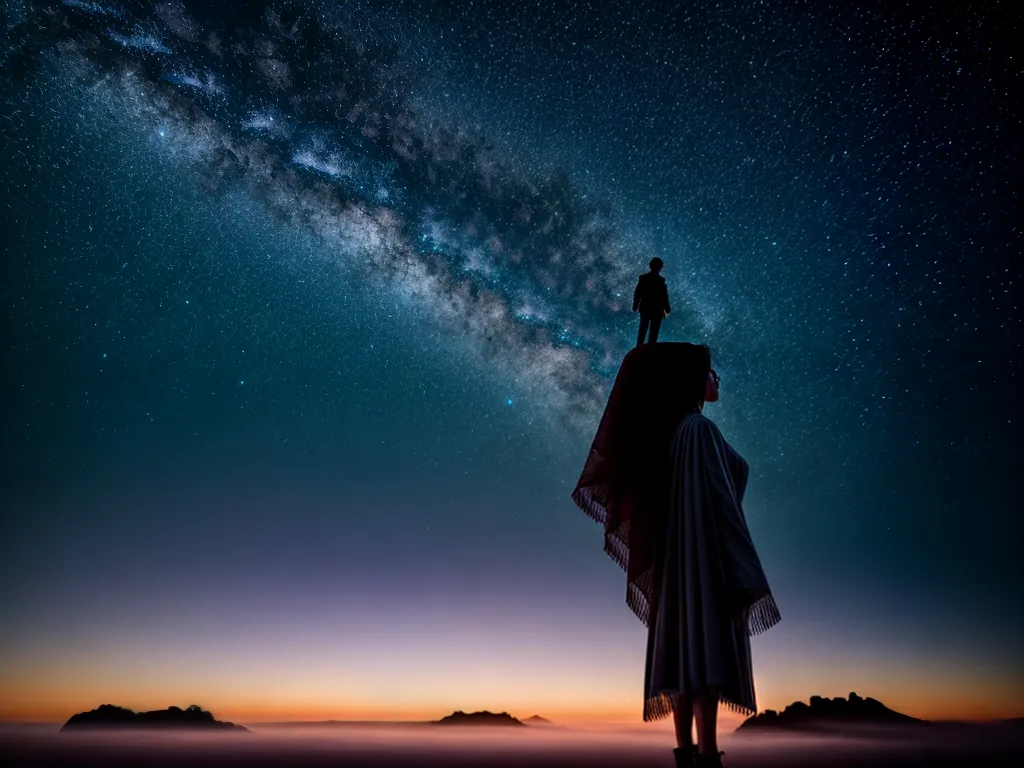 Fotos flutuando sonho estrelas misterio