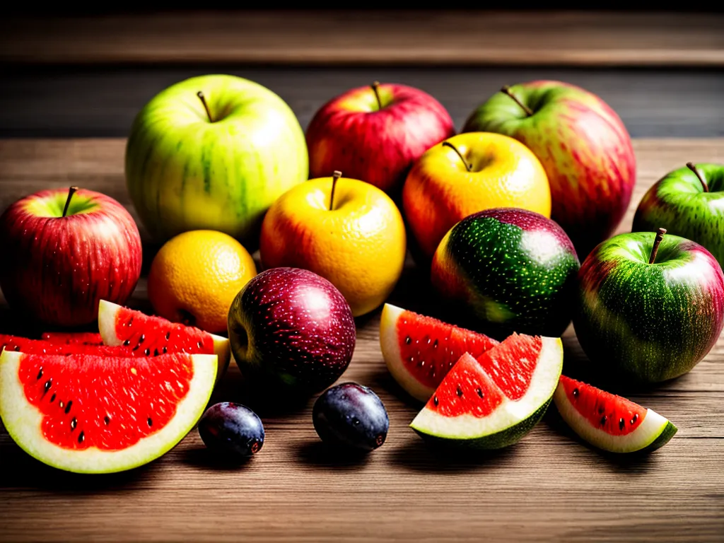 Descubra o Significado dos Sonhos com Frutas: Você Precisa Saber! 5 Fotos frutas coloridas arranjo artistico