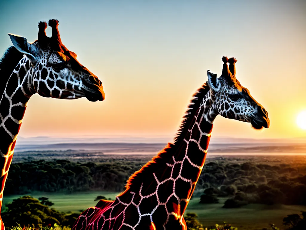 har com Girafa: interpretações surpreendentes sobre sua vida 5 Fotos girafa por do sol resiliencia