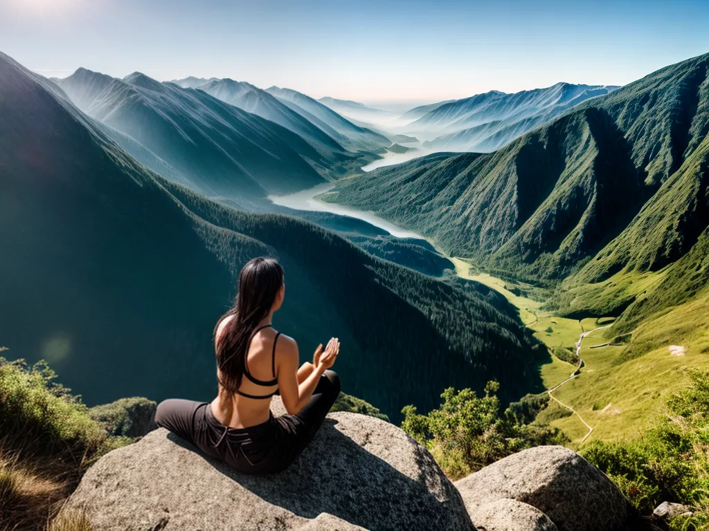 ência e Meditação: Descubra o Poder dos Sonhos 2 Fotos meditacao montanha natureza paz