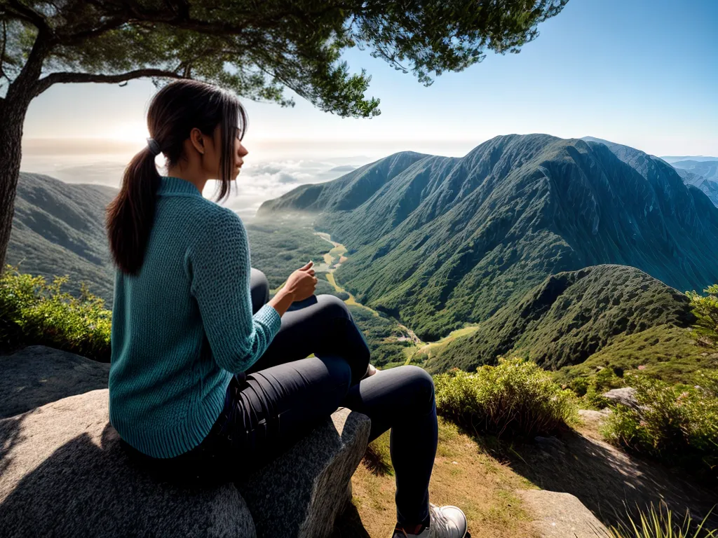 ência e Meditação: Descubra o Poder dos Sonhos 4 Fotos meditacao montanha serenidade