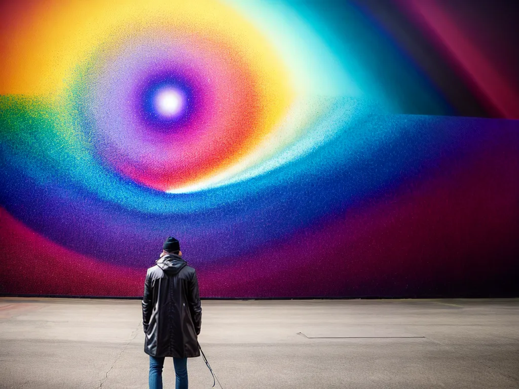 Libere seu Potencial Criativo: Desvendando o Significado dos Estímulos dos Sonhos 3 Fotos mural cores criatividade despertar
