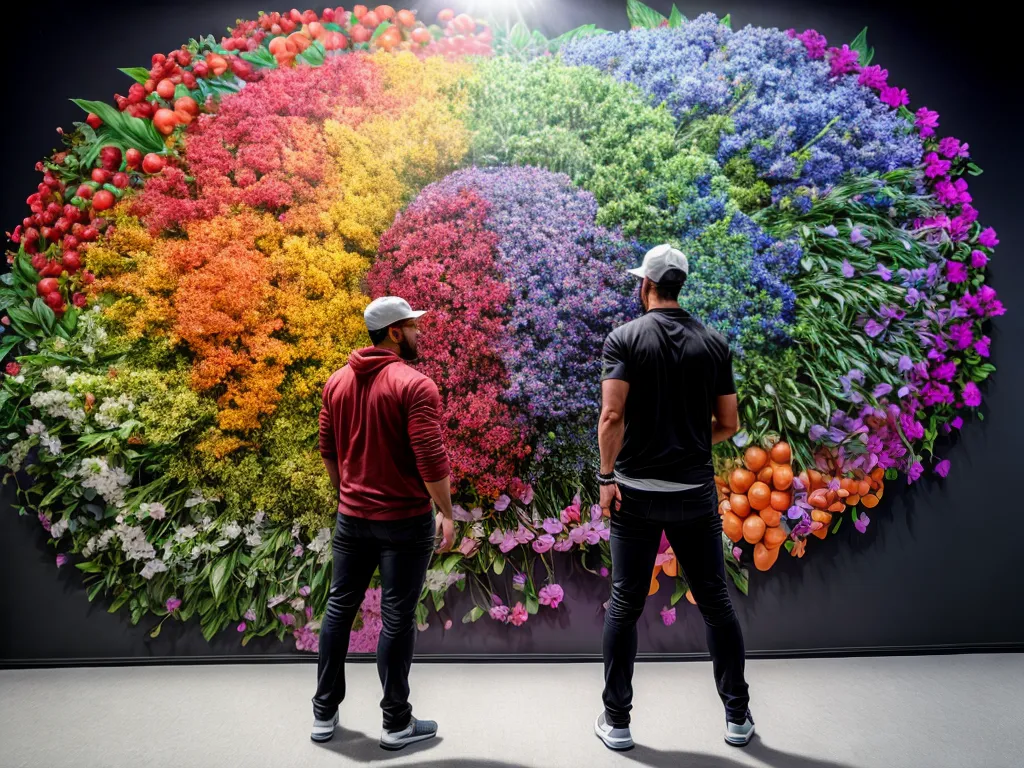 Fotos mural frutas flores sonhos