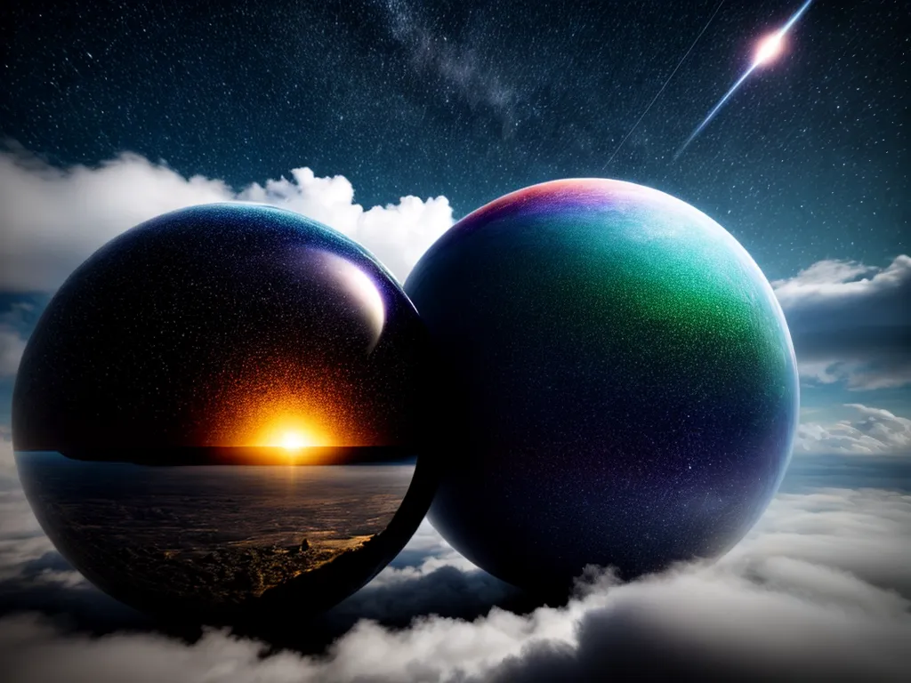 Fotos paisagem onirica ceu estrelas dormindo