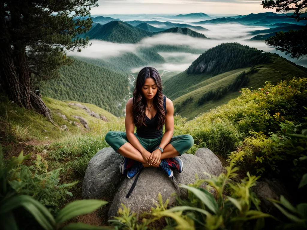 Respire profundamente: descubra o significado dos seus sonhos 2 Fotos pessoa meditando montanha natureza sonhos