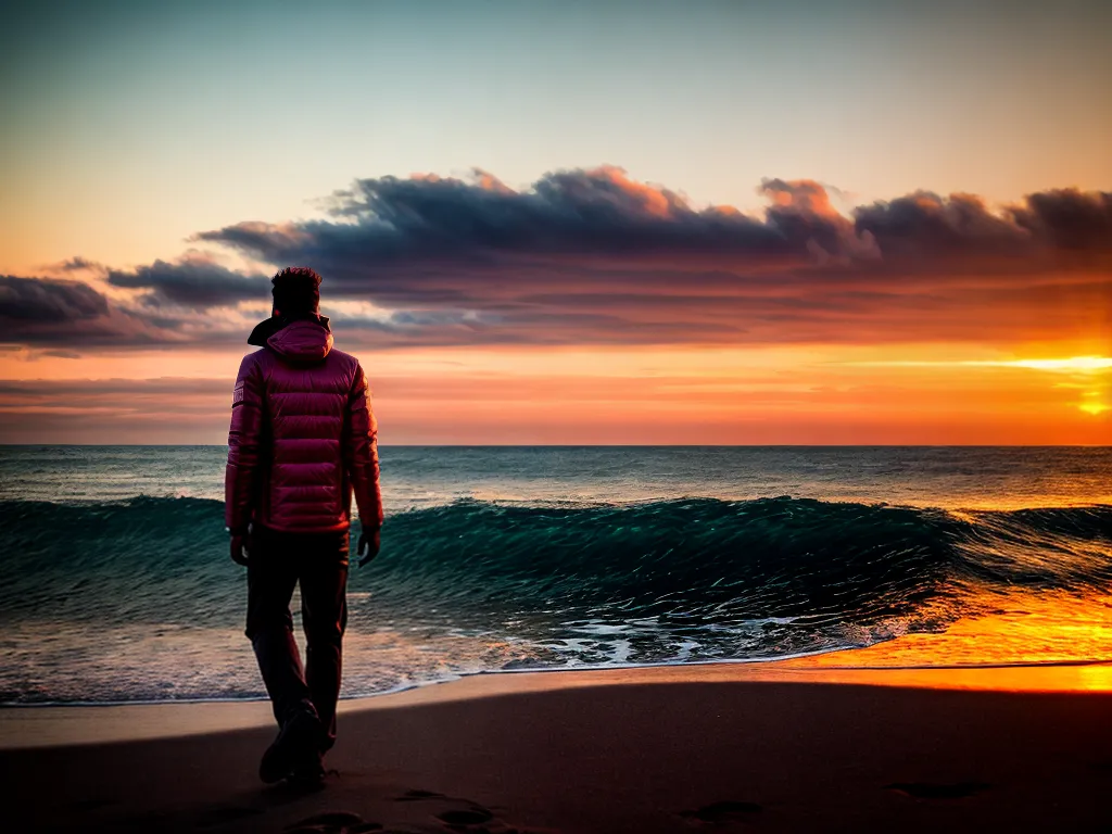Notificação de Carência: Descubra o Significado de Sonhar com Amor Perdido 3 Fotos pessoa silhueta praia por do sol