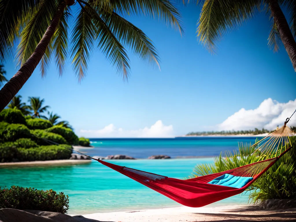Fotos praia hammock tranquilidade sonho