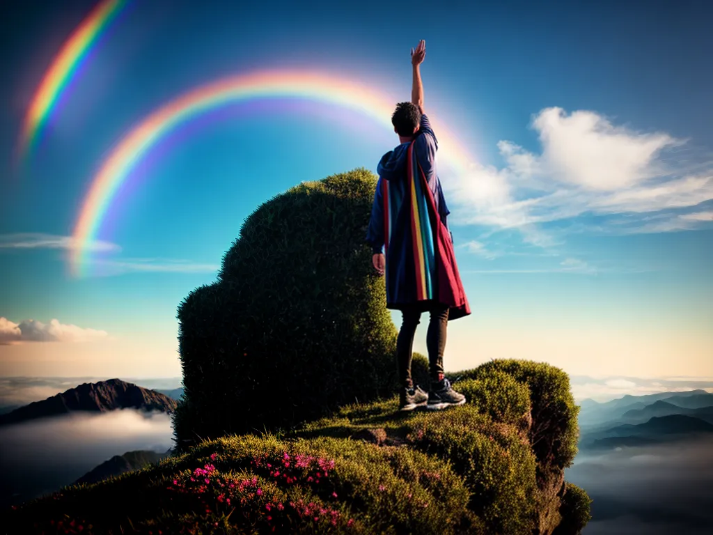 BioCiclo: Descubra o Fascinante Significado dos Sonhos 4 Fotos sonhador nuvem arcoiris