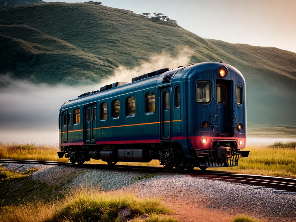 Fotos trem viagem sonhos paisagem surreal