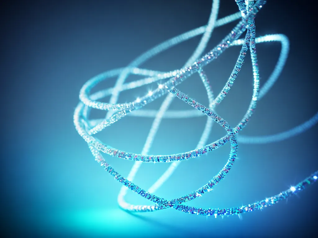 Fotos dna helix azul misterio heranca