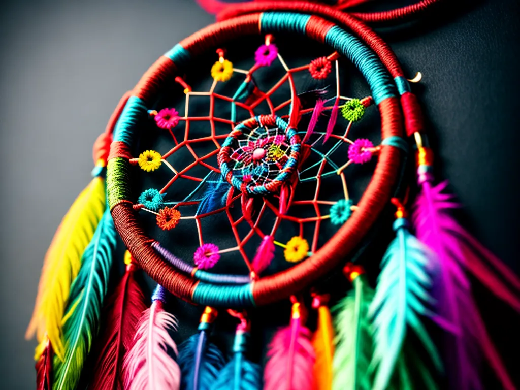 Fotos dreamcatcher simbolos pochete