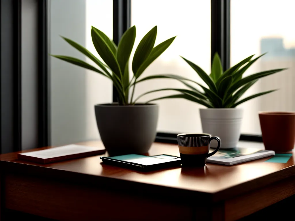 O poder medicinal do barbatimão: descubra o que essa planta pode fazer por você 1 Fotos escritorio sereno organizado cafe planta