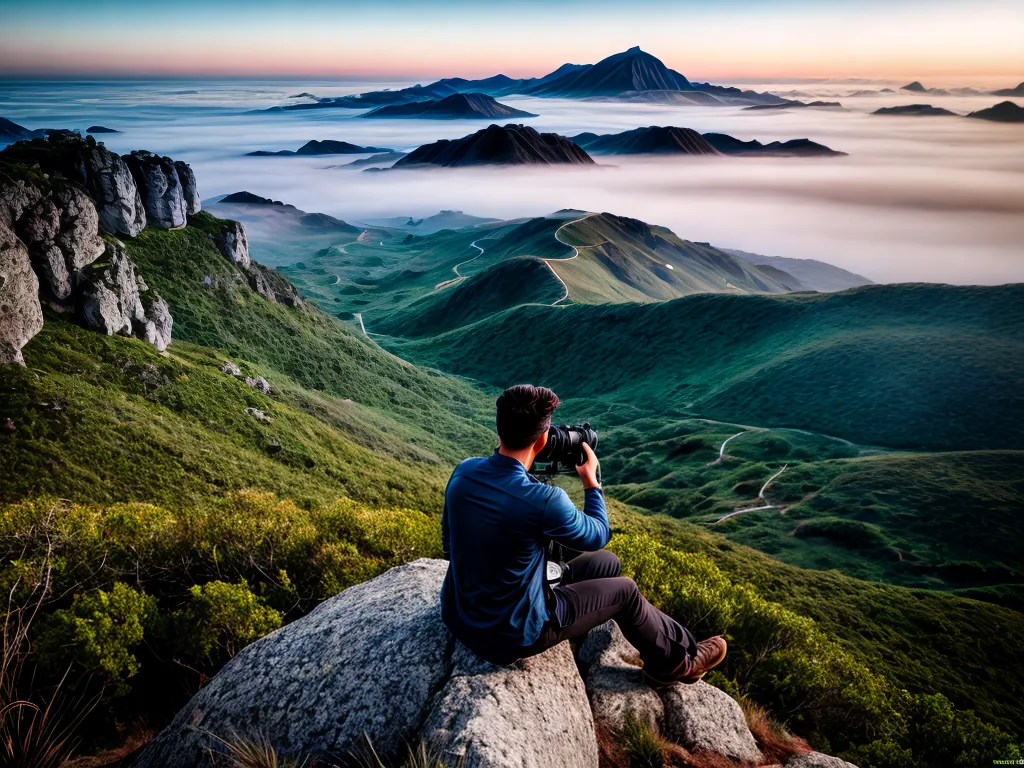 Descubra como alcançar a riqueza dos seus sonhos 3 Fotos homem sucesso montanha maleta dinheiro