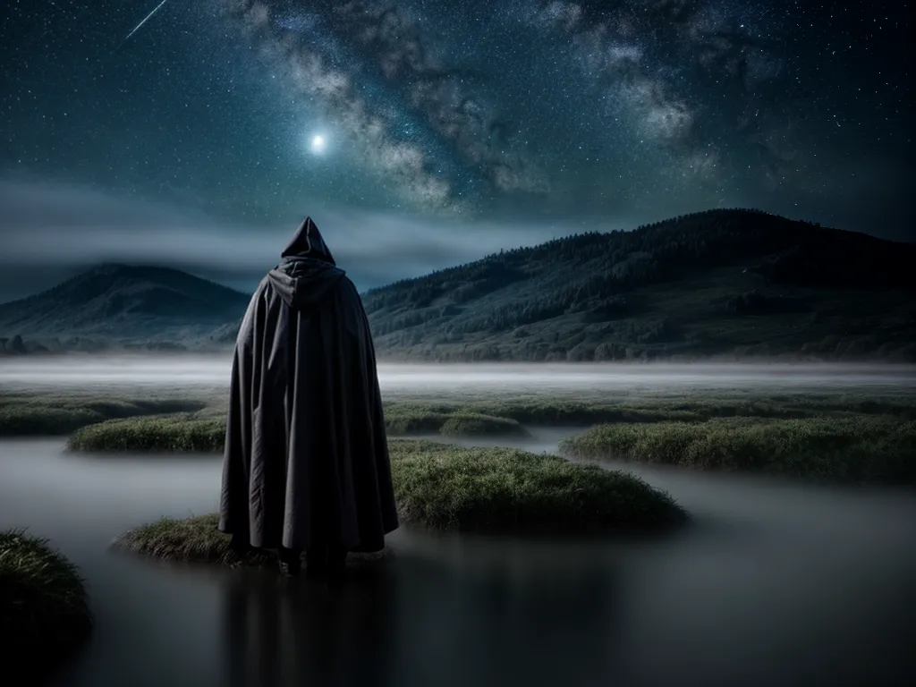 Desvendando os Enigmas Noturnos: O que Significa Sonhar com... 6 Fotos noite estrelada lago misterio sonhos
