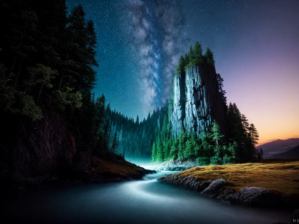 Visões Além da Imaginação: Desvende o Mistério dos Sonhos 5 Fotos paisagem estrelas porta misteriosa