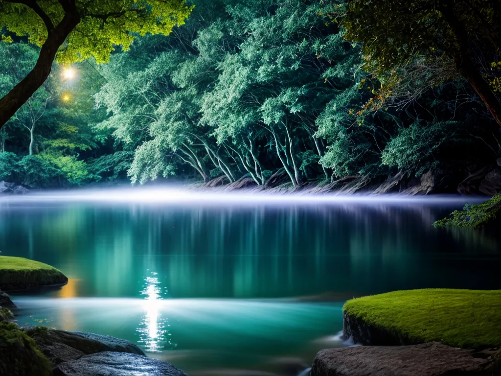 Fotos parque misterios floresta lago encantado
