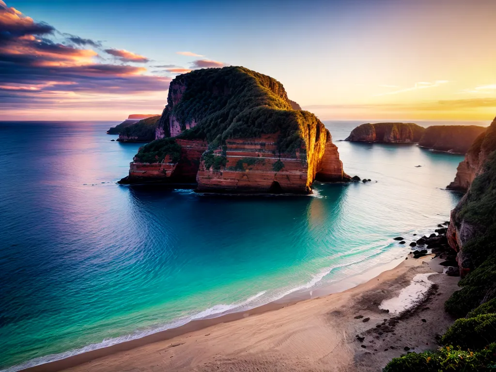 O Significado de Sonhar com Praias Secretas 6 Fotos por do sol praia secreta tesouros