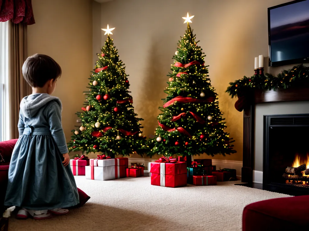 Sonhar com Véspera de Natal: O Que Isso Quer Dizer? 4 Fotos sala natal familia luzes arvore 1