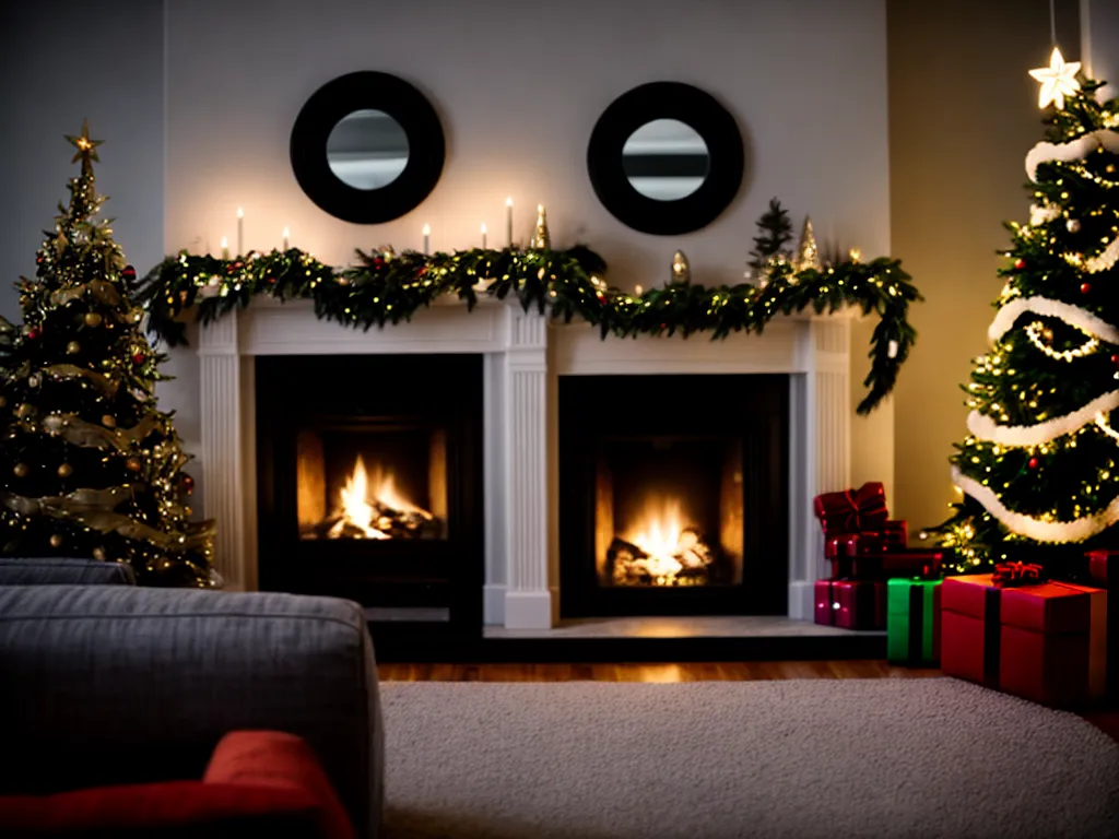 Sonhar com Véspera de Natal: O Que Isso Quer Dizer? 3 Fotos sala natal familia luzes fogo