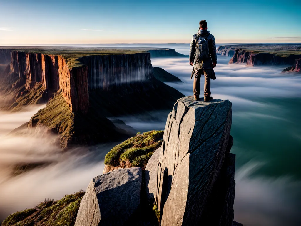 Sonhos Revelados: Descubra o Significado Oculto que te Espera 6 Fotos sonhador paisagem misteriosa 1