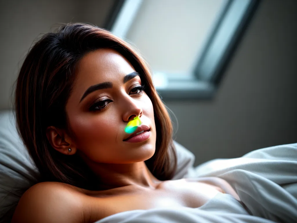Fotos sonhos pensamentos cama luz