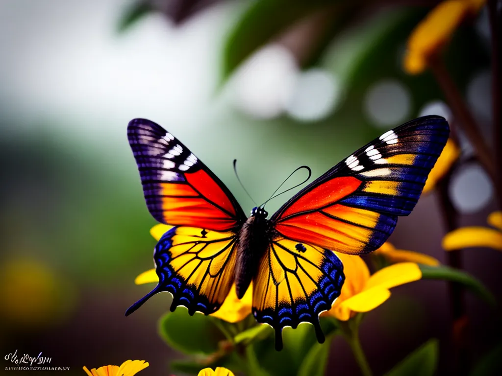 Significado de Sonhar com Borboletas: Descubra os Mistérios dos Seus Sonhos 5 Fotos borboleta colorida flor encanto