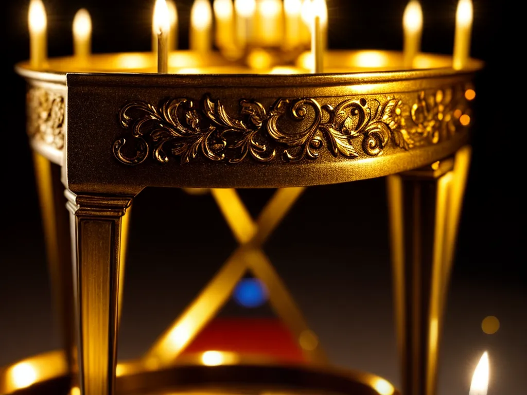 Fotos candelabro iluminado sonho simbolismo