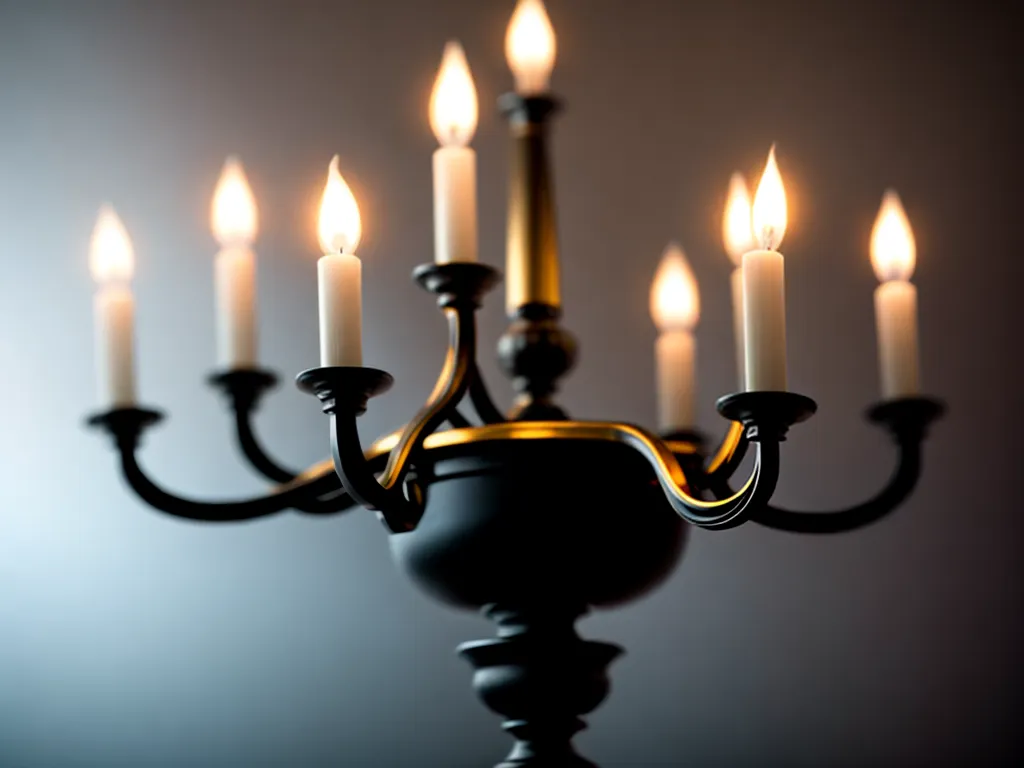 Fotos candelabro sonho iluminacao autoconhecimento