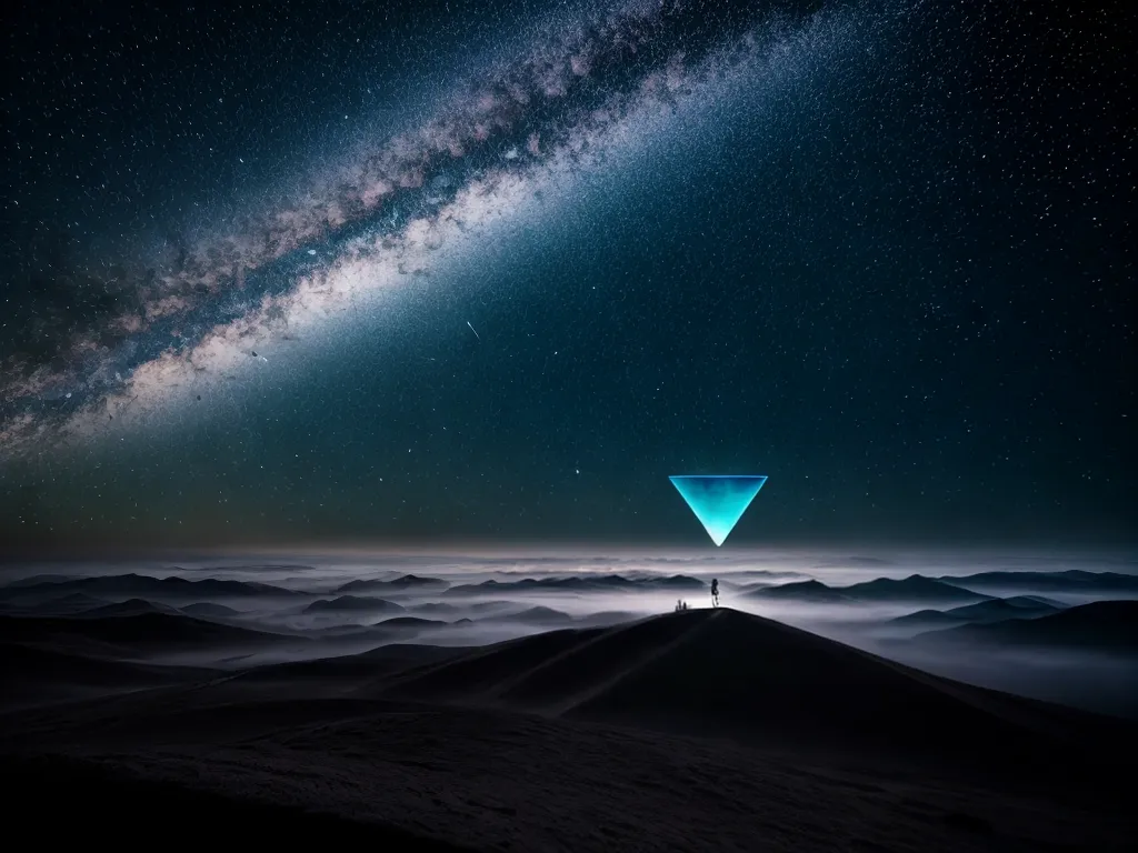 Triângulo nos Sonhos: Qual o Verdadeiro Significado? 5 Fotos ceu estrelado triangulo misterio