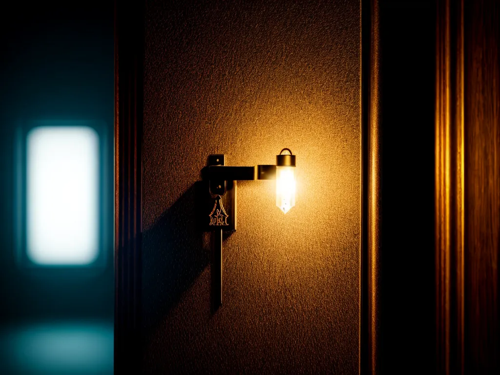 Revelado: O Verdadeiro Significado de Sonhar com Introduzir 3 Fotos chave misteriosa porta simbolos luz