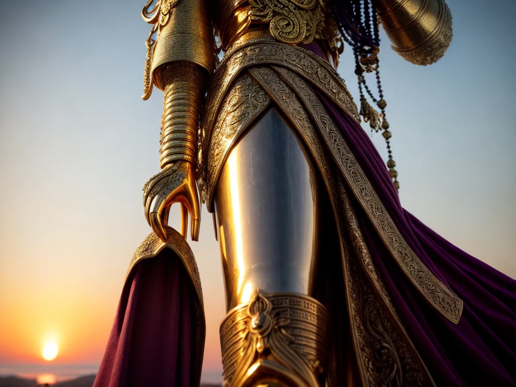 Fotos estatua idolo por do sol majestosa