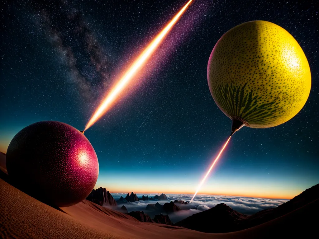 Aprenda o Significado de Sonhar com Foguete e Fruta da Paixão Hoje 5 Fotos foguete estrelas paixao 1