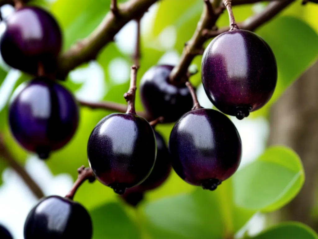 Fotos jabuticaba ripe fruits