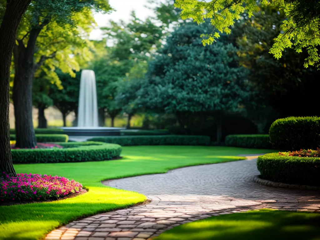 Descubra o significado de sonhar com Harmonia e Equilíbrio 4 Fotos jardim harmonia natureza caminho pedra
