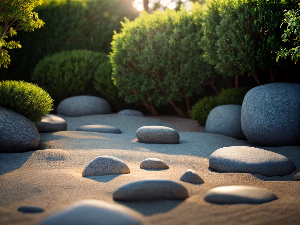 Descubra o significado de sonhar com Harmonia e Equilíbrio 5 Fotos jardim zen equilibrio paz
