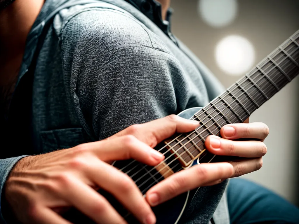 Fotos maos guitarra paixao musica