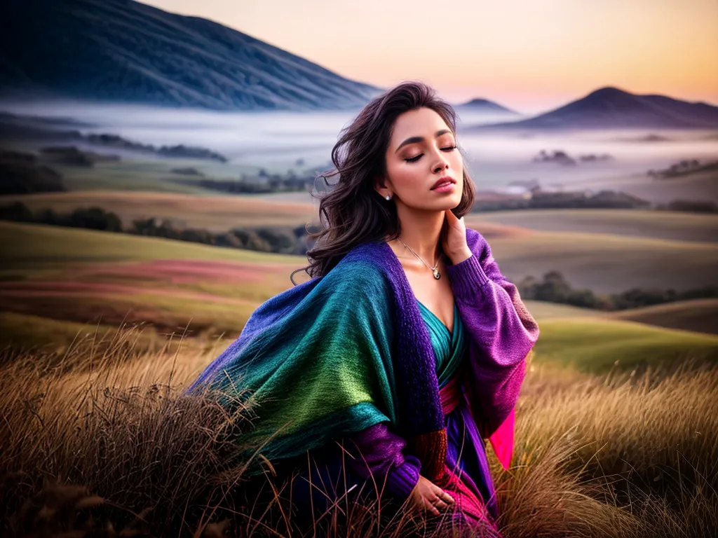 Fotos paisagem crepusculo sonho colorido