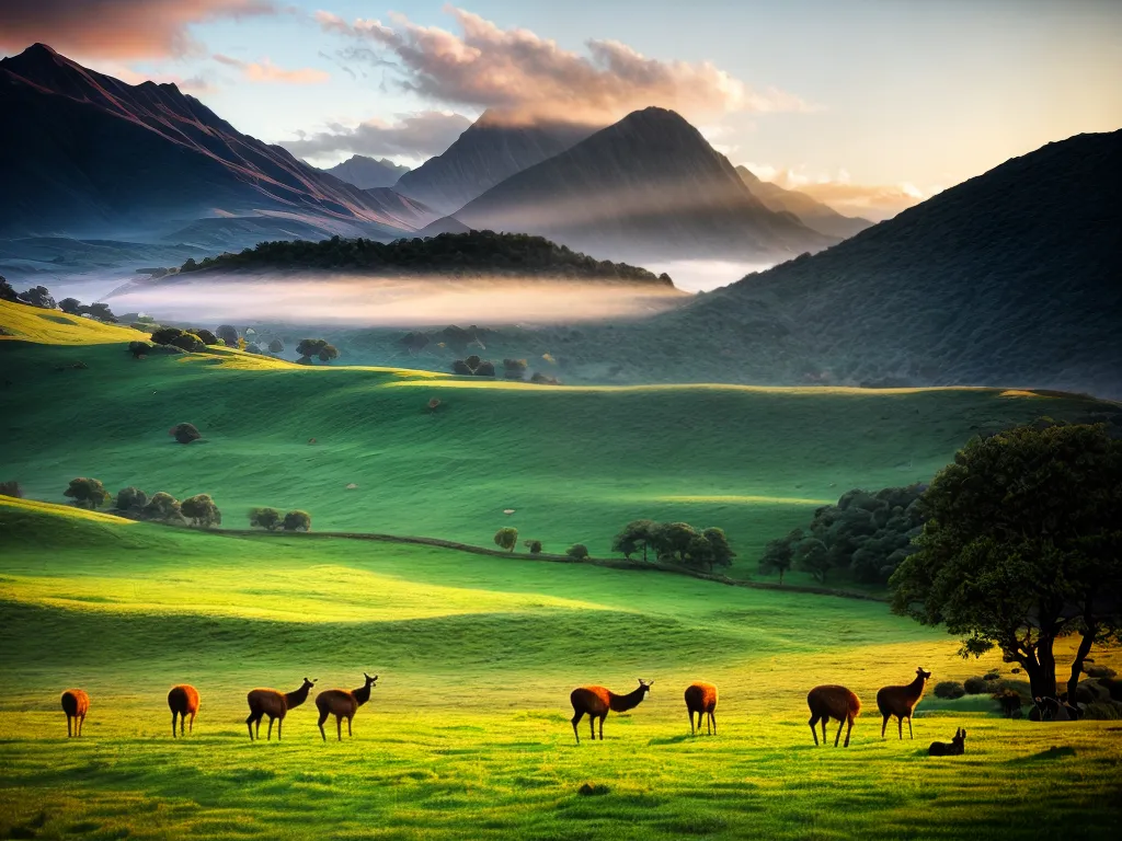 Fotos paisagem montanhas natureza animais