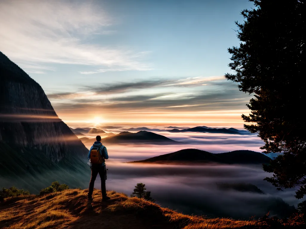 Descubra o Significado de Sonhar com Alívio Profundo 4 Fotos paz no topo da montanha