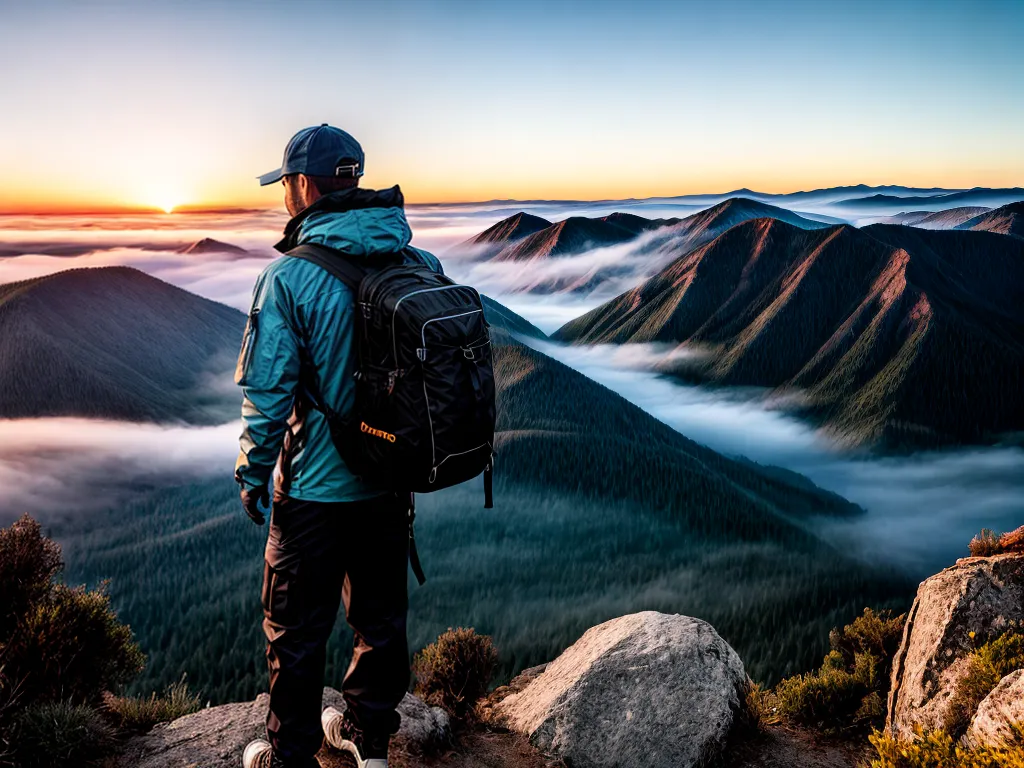 Descubra: Aventura e Conexão nos Significados dos Sonhos 4 Fotos pessoa aventura por do sol paisagem