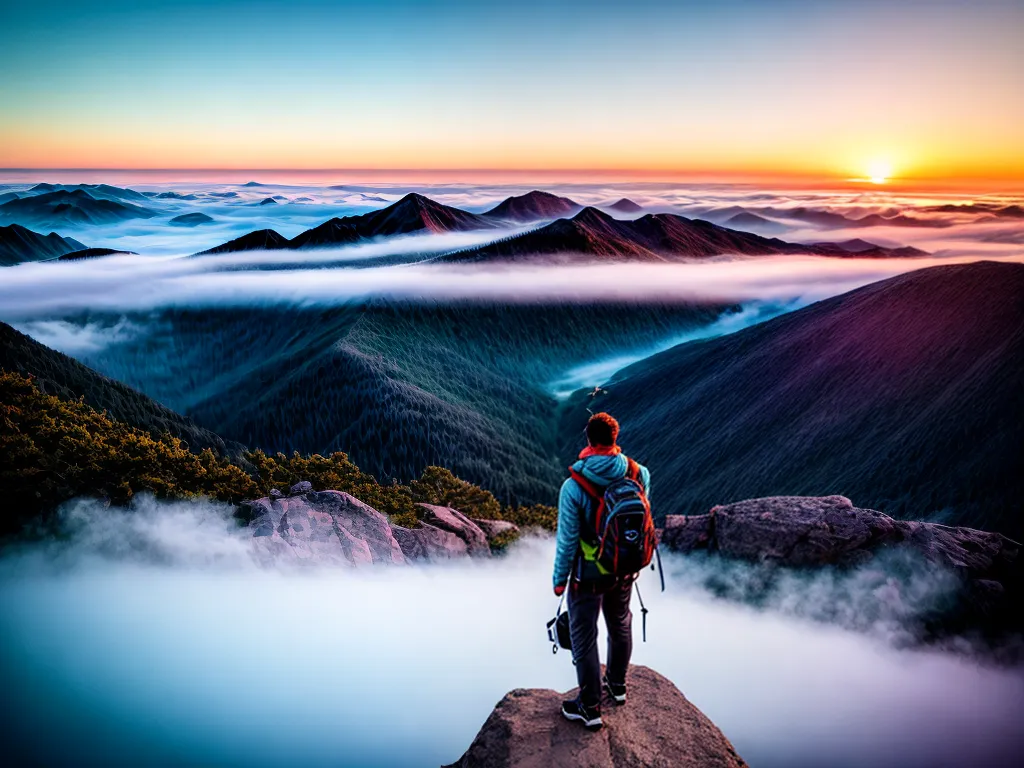 Descubra: Aventura e Conexão nos Significados dos Sonhos 5 Fotos pessoa maravilha pico montanha por do sol